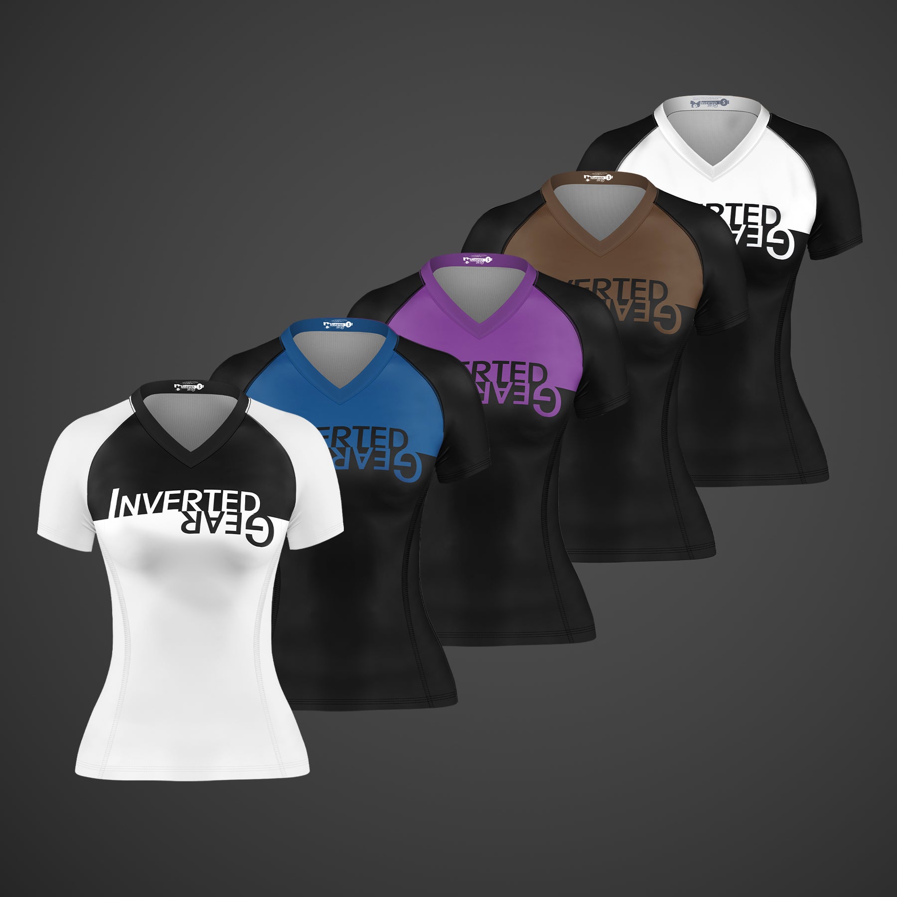 Women's Ranked Rashguard version 5 Short Sleeve