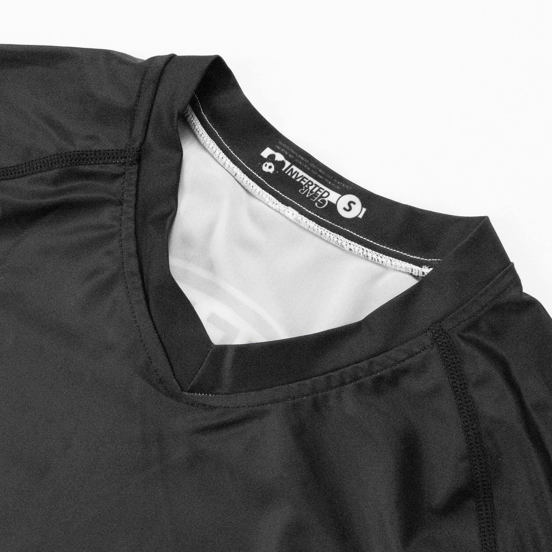 Women's Academy Black Round Logo Long Sleeve Rashguard
