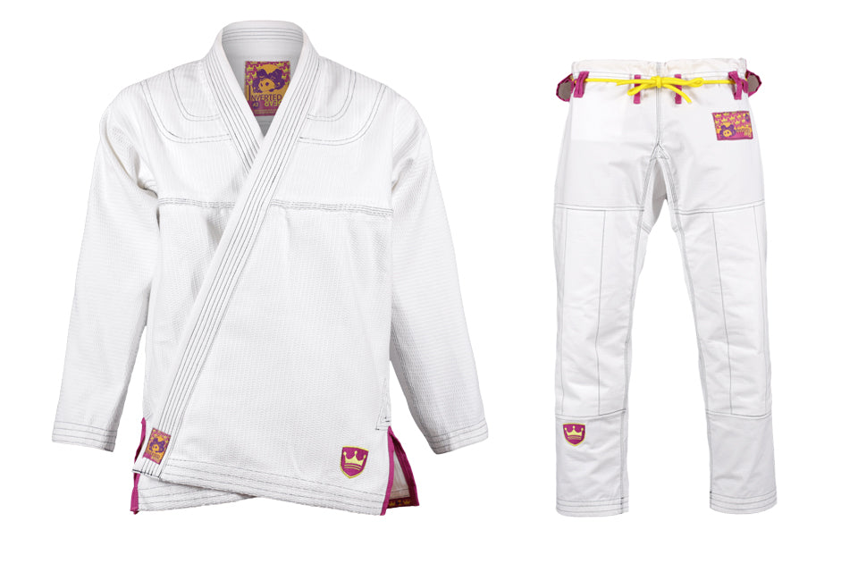 White Gold Weave Gi