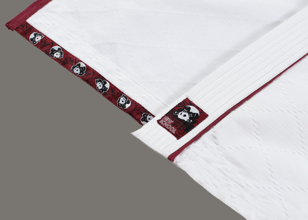 White New School Gi