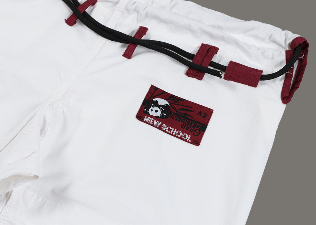 White New School Gi