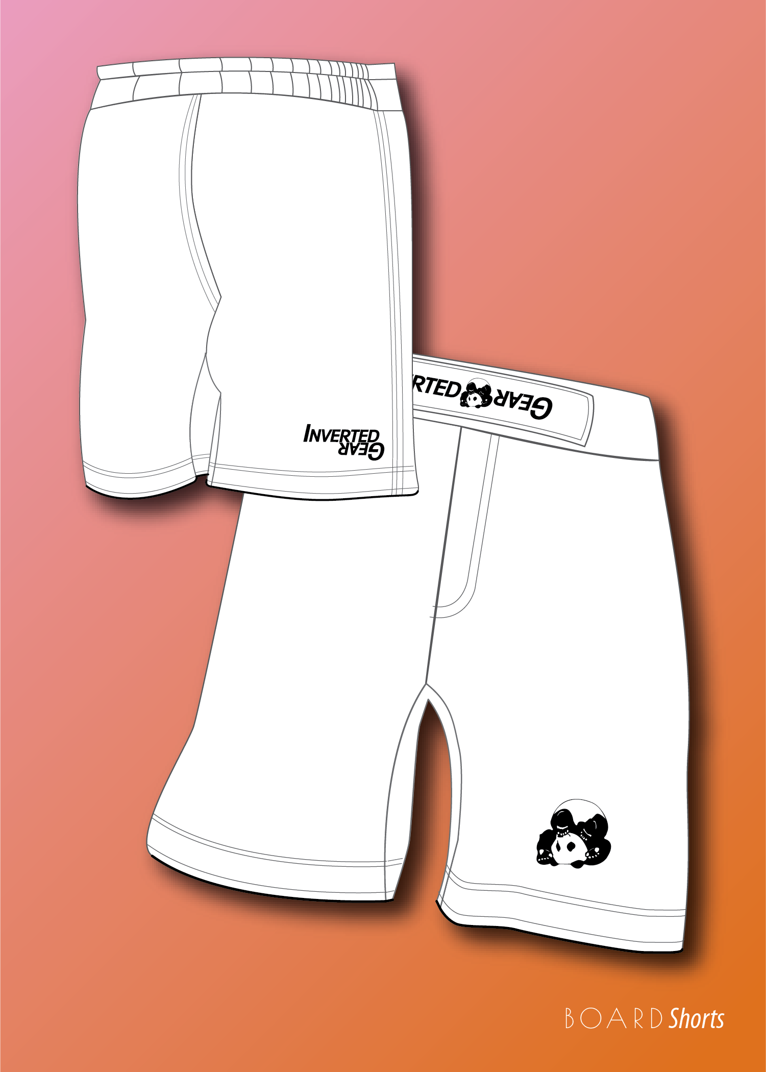 Grappling Board Shorts Version 4