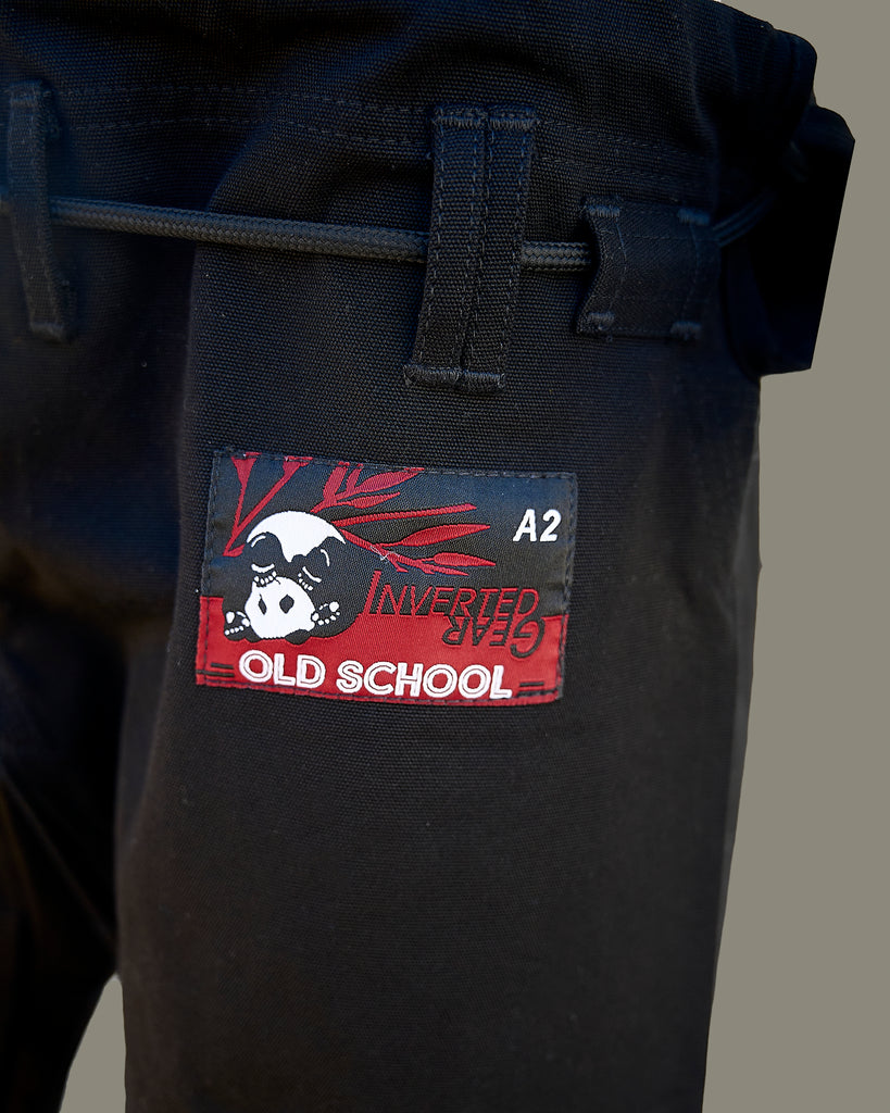 Black Old School Gi