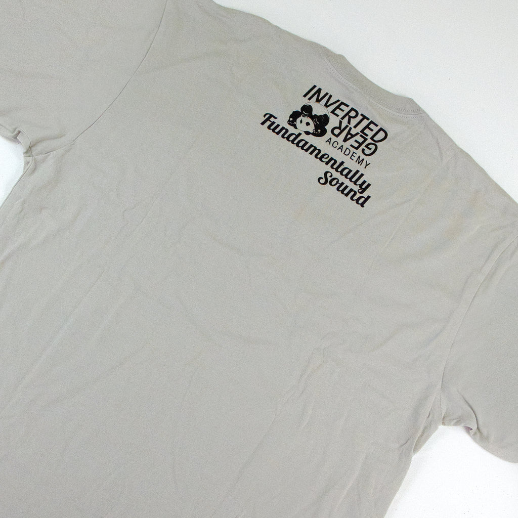 Academy Gray Rectangle Logo T-shirt