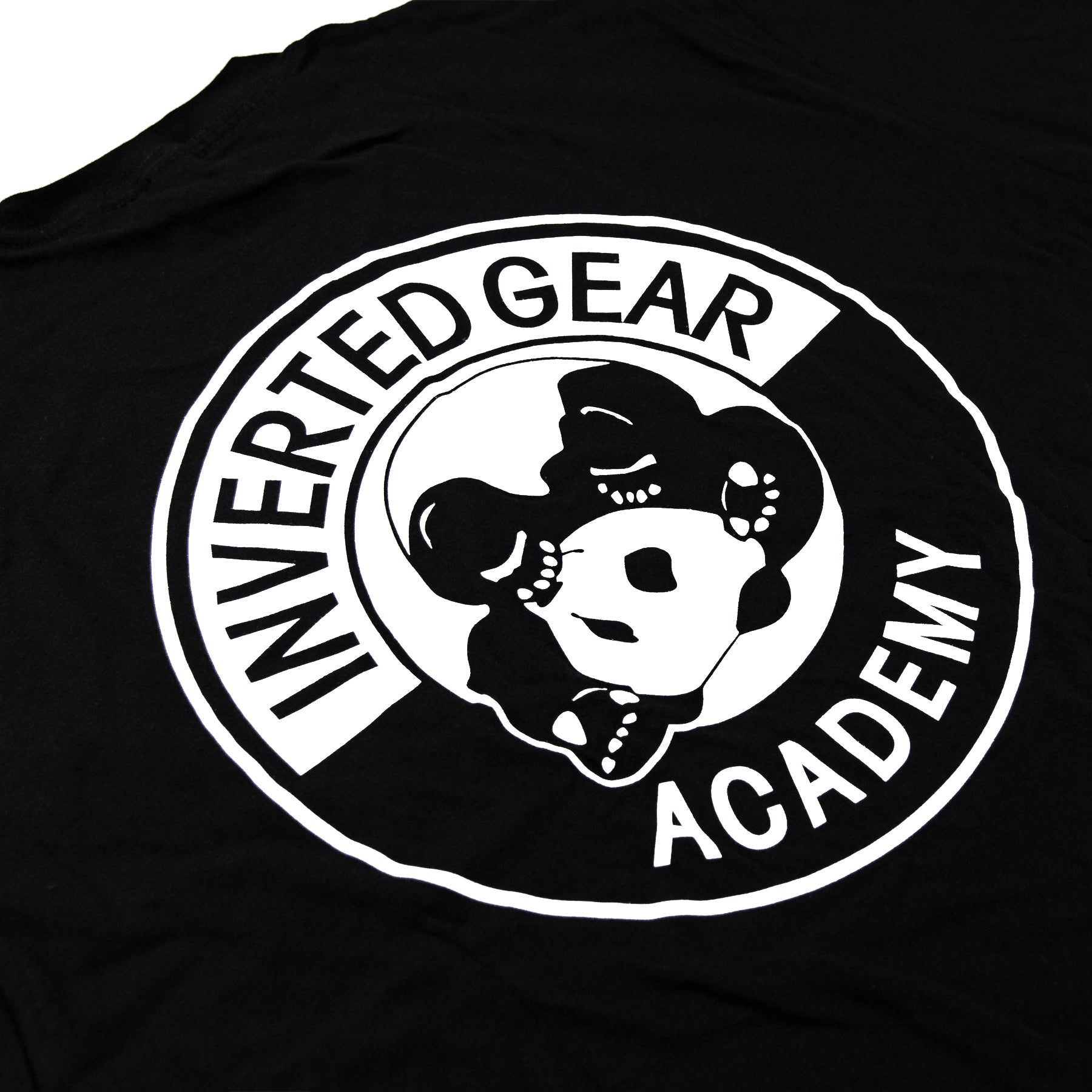 Academy Black Round Logo T-shirt