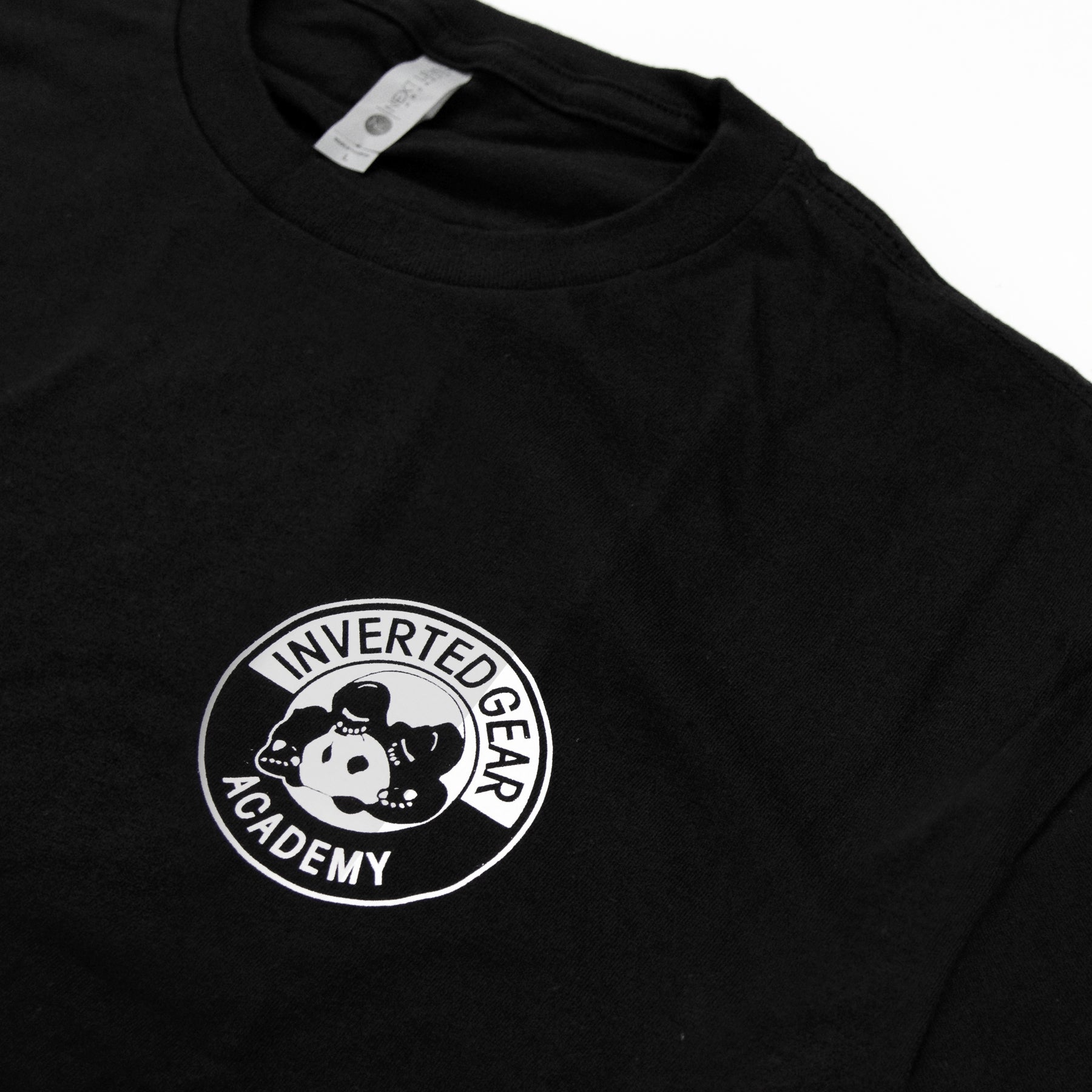 Academy Black Round Logo T-shirt