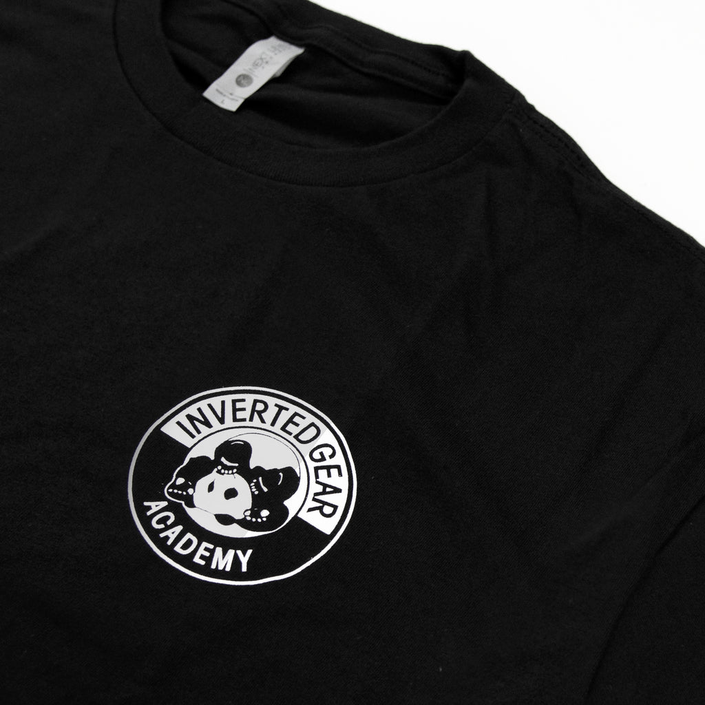 Academy Black Round Logo T-shirt