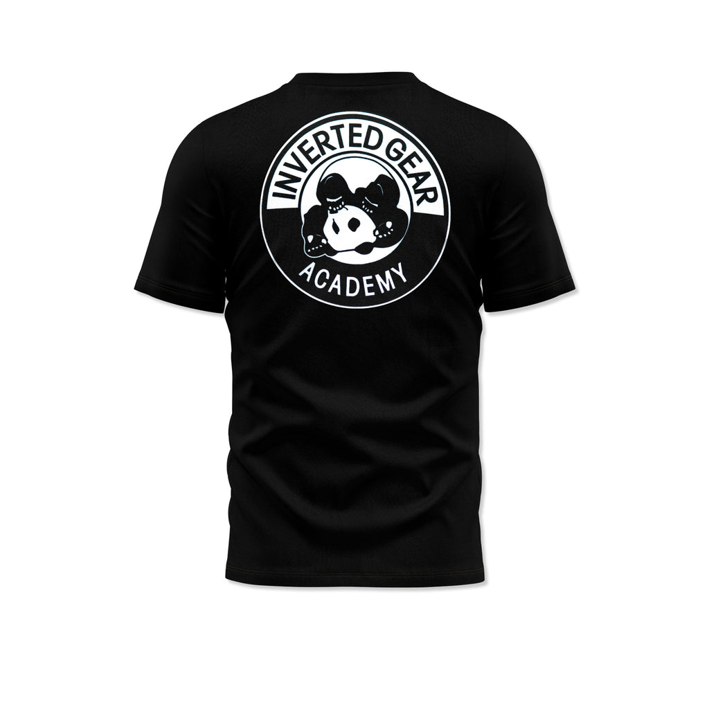 Academy Black Round Logo T-shirt