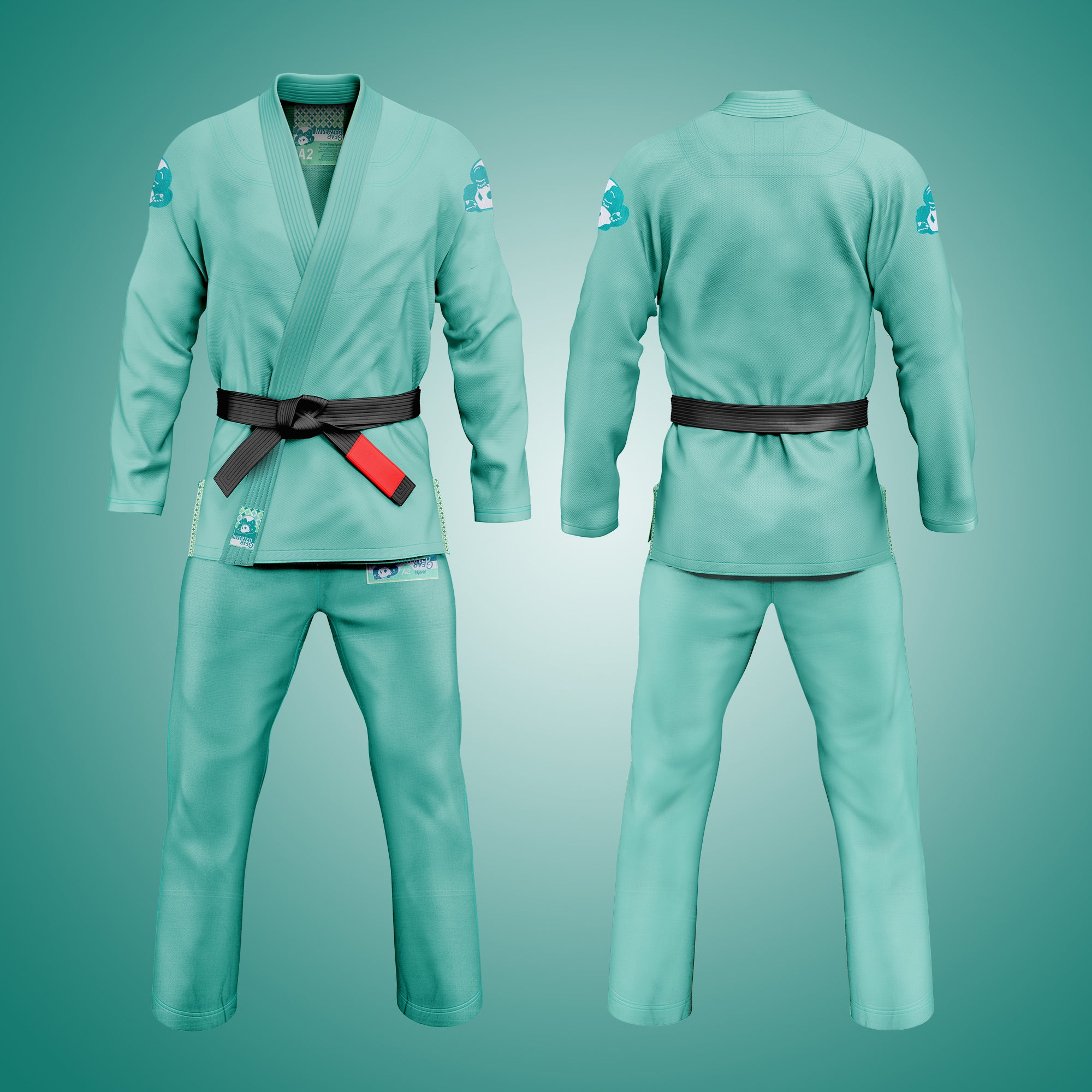 Mint Hemp Hybrid Weave Gi