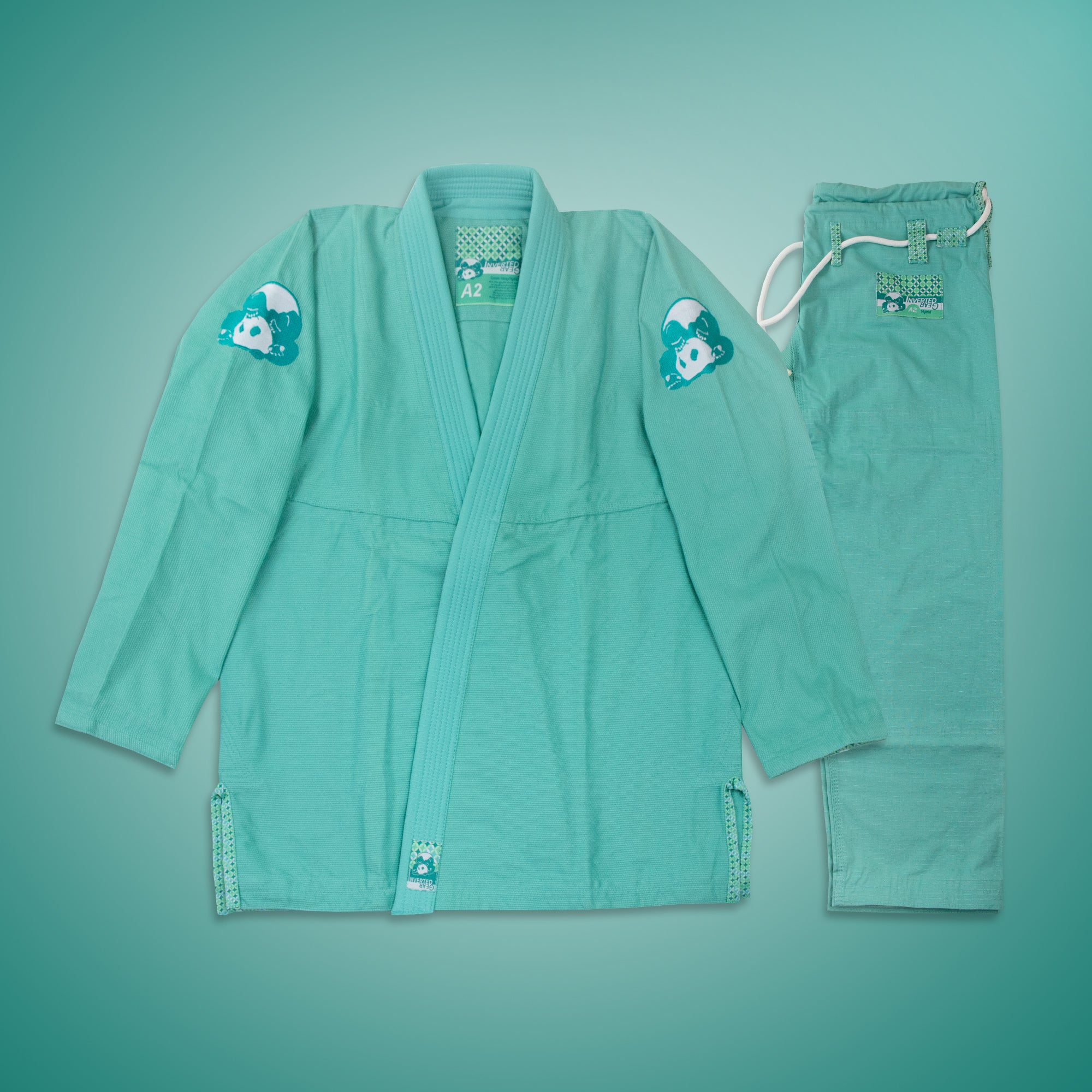 Mint Hemp Hybrid Weave Gi